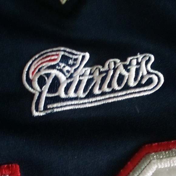 Brady 12 Patriots jersey NFL official merch XL TTS embroidered patches - Picture 4 of 9